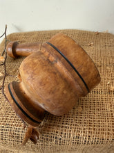 Load image into Gallery viewer, French Wooden Vintage Pestle and Mortar
