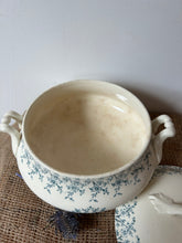 Load image into Gallery viewer, Ditsy French Floral Ironstone Soupiere
