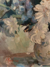 Load image into Gallery viewer, Stunning French Floral Oil on Canvas
