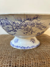 Load image into Gallery viewer, French Deep Floral Ironstone Bowl
