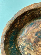 Load image into Gallery viewer, Large Hand Carved Vintage Wooden Bowl
