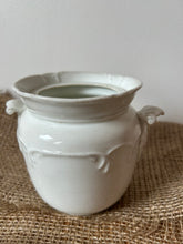 Load image into Gallery viewer, French White Lidded Pot
