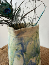 Load image into Gallery viewer, Gorgeous Greens &amp; Blues French Savoie Jug
