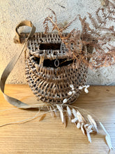 Load image into Gallery viewer, Rustic French Wicker Fishing Creel
