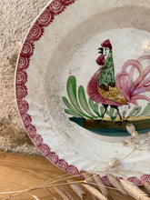 Load image into Gallery viewer, French Ironstone Vintage Chicken Rooster Dish
