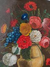 Load image into Gallery viewer, Stunning French Floral Oil on Canvas

