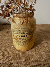 Load image into Gallery viewer, Heavily Stained Crazed Keiller Marmalade Jar
