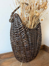 Load image into Gallery viewer, French Wide Mouth Wicker Basket
