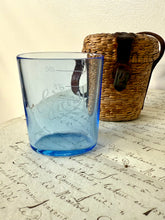 Load image into Gallery viewer, French Wicker Pilgrimage Glass Carrier with Vichy Glass

