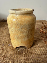 Load image into Gallery viewer, Heavily Stained Crazed Keiller Marmalade Jar
