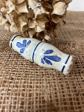 Load image into Gallery viewer, Vintage Blue and White Handle/Light Pull
