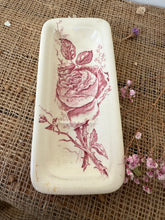 Load image into Gallery viewer, Lovely French Pink Rose Soap Dish
