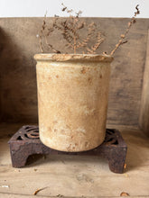 Load image into Gallery viewer, Large Buttery Ironstone Confitures Pot

