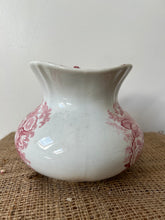 Load image into Gallery viewer, French Pinky Red Ironstone Jug
