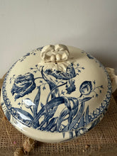 Load image into Gallery viewer, Stunning Blue French Tulipe Soupiere

