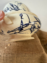 Load image into Gallery viewer, Most Beautiful Rare Bird Dark Blue Transferware Soupiere
