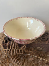 Load image into Gallery viewer, Pretty French Pinky Red Bowl
