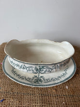 Load image into Gallery viewer, French Ironstone Wide Sauce Pot
