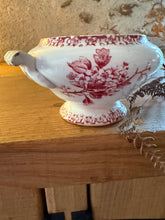 Load image into Gallery viewer, Miniature French Pinky Red Soupiere
