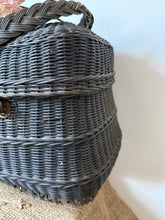 Load image into Gallery viewer, French Antique Market Basket Panier de Ferme
