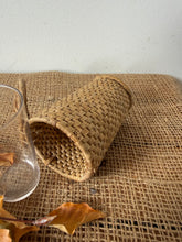 Load image into Gallery viewer, French Pilgrimage Wicker Spa Glass
