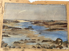 Load image into Gallery viewer, Vintage Seascape Watercolour
