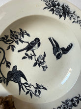 Load image into Gallery viewer, Dark Blue French Ironstone Bird Dish
