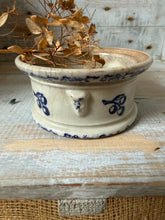Load image into Gallery viewer, Gorgeous Antique St Uze Cherry Blue and White Pot
