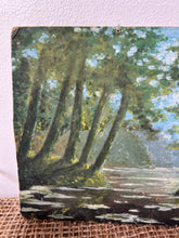 Load image into Gallery viewer, French Woodland Oil on Card
