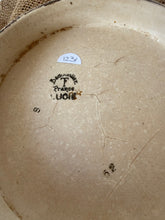 Load image into Gallery viewer, Geometric Vintage French Raised Based Bowl
