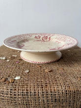 Load image into Gallery viewer, Lovely French Buttery Pink Transferware Compote
