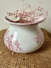 Load image into Gallery viewer, French Vintage Sarreguimes Pink Jardiniere
