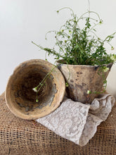 Load image into Gallery viewer, French Vintage Textured Sap Pots
