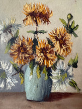 Load image into Gallery viewer, French Vintage Floral Oil Painting
