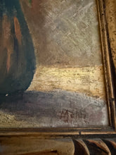 Load image into Gallery viewer, Stunning French Rose Floral Vintage Oil Painting
