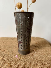 Load image into Gallery viewer, French Tall Vintage Metal Faisselle
