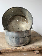 Load image into Gallery viewer, Gorgeous Huge Heavy Metal Vintage Faisselle
