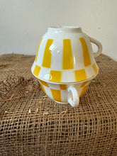 Load image into Gallery viewer, Pair of Yellow Vintage Digoin Cups
