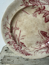 Load image into Gallery viewer, Stunning Pink Buttery Transferware Compote
