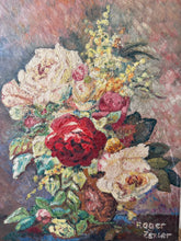 Load image into Gallery viewer, French Roses Oil on Board
