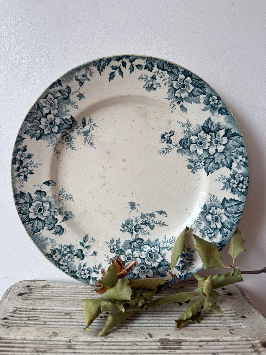 Vintage Marie Louise Transferware Plate