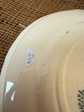 Load image into Gallery viewer, Delicate Pavots Green Transfeware Ironstone Plates
