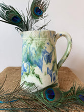 Load image into Gallery viewer, Gorgeous Greens &amp; Blues French Savoie Jug
