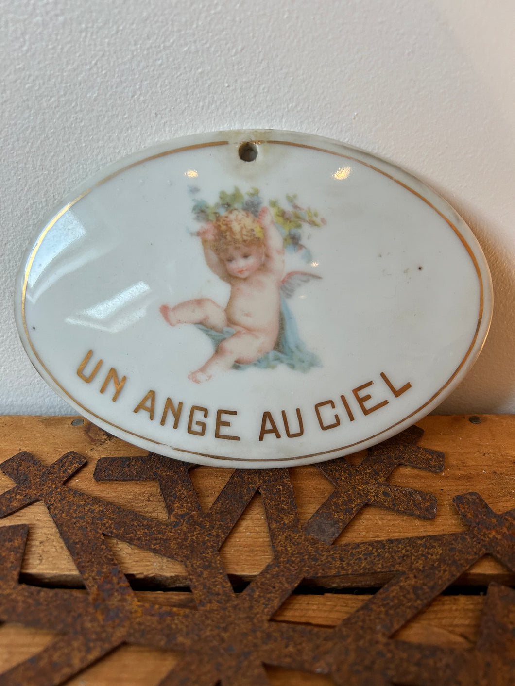 Ange au Ciel Plaque