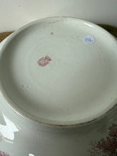 Load image into Gallery viewer, Large Pink Transferware Ironstone Bowl
