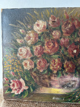 Load image into Gallery viewer, French Vintage Rustic Oil on Canvas
