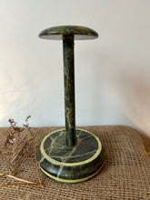 Load image into Gallery viewer, Beautiful Green French Marbled Effect Hat Stand
