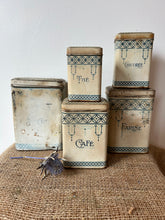 Load image into Gallery viewer, Set of French Rustic Tins
