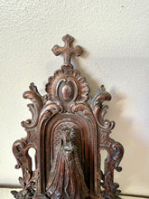 Load image into Gallery viewer, French Religious Sacremental Holy Water Font
