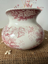 Load image into Gallery viewer, French Pink Ironstone Tubby Sarreguimes Jug
